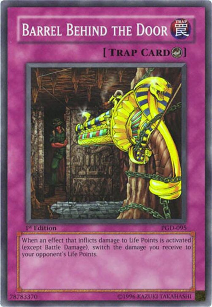 Barrel Behind the Door (PGD-095) - Super Rare