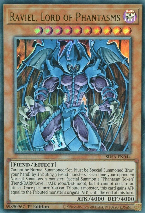 Raviel, Lord of Phantasms (SDSA-EN044) - Ultra Rare