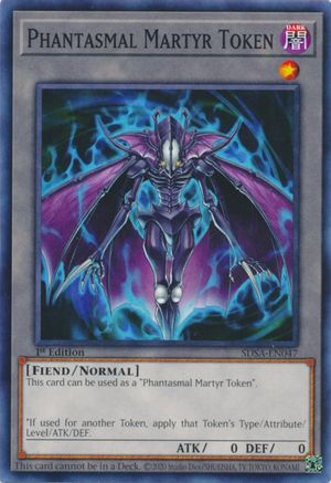 Token: Phantasmal Martyr (SDSA-EN047) - Structure Deck: Sacred Beasts 1st Edition