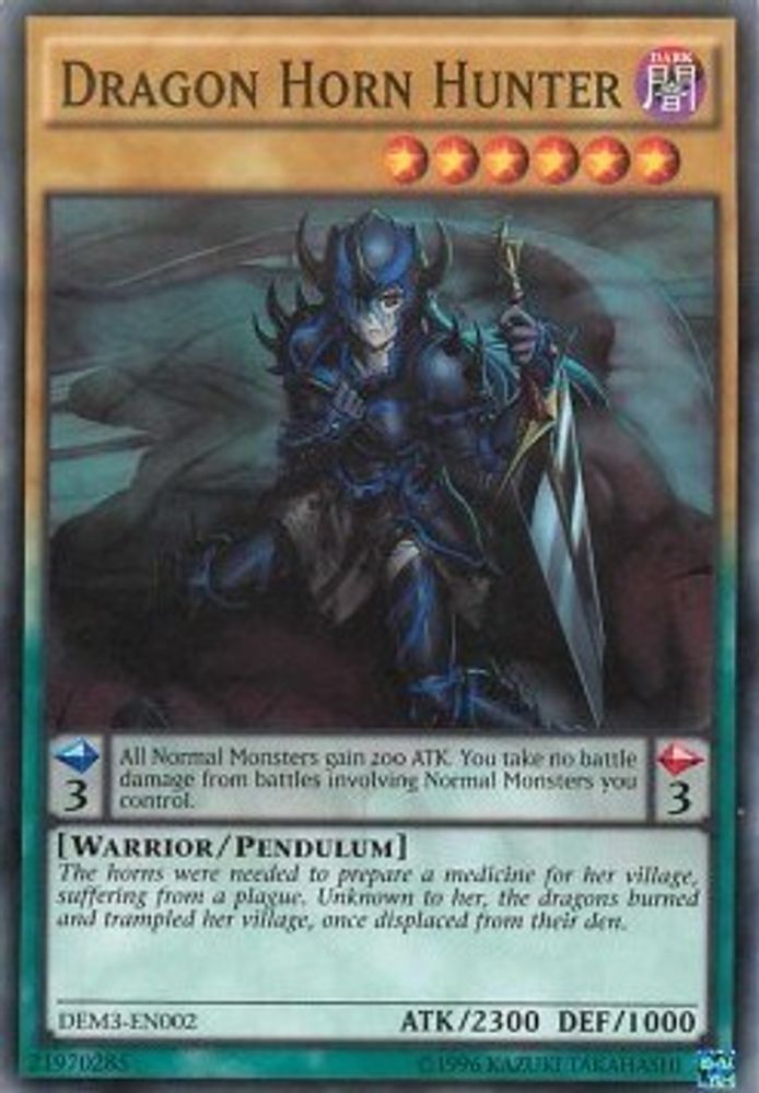 Dragon Horn Hunter (DEM3-EN002) - Common