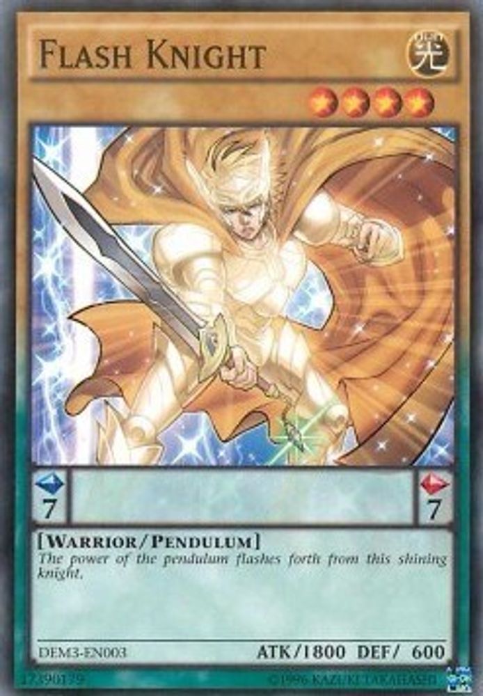 Flash Knight [DEM3-EN003] Commun 