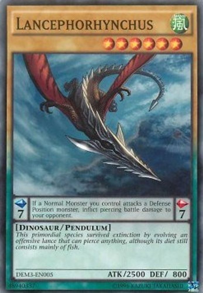 Lancephorhynchus [DEM3-EN005] Commun 