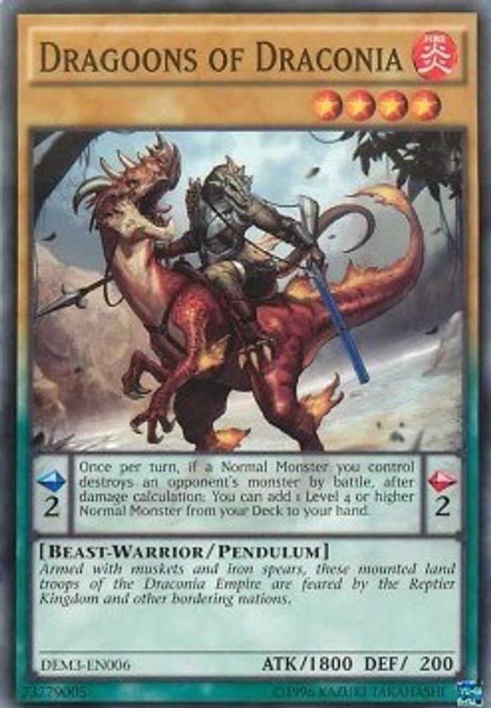 Dragoons of Draconia (DEM3-EN006) - Common