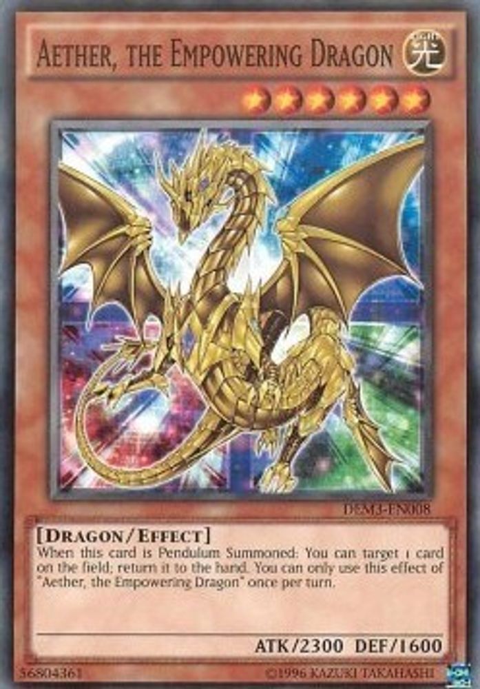 Aether, le dragon puissant [DEM3-EN008] Commun 