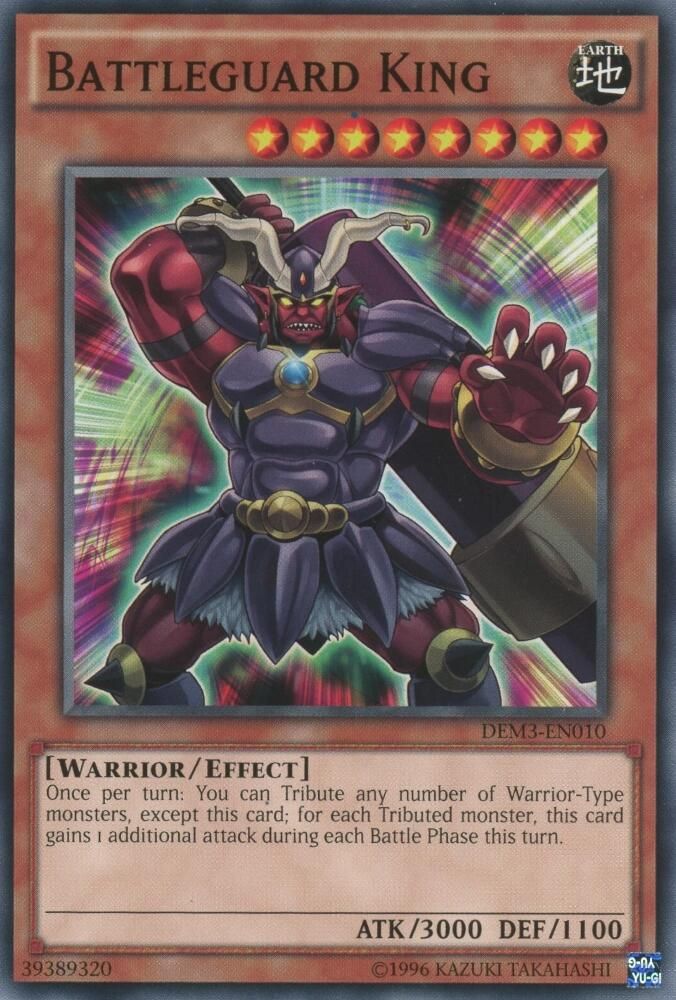 Battleguard King (DEM3-EN010) - Common