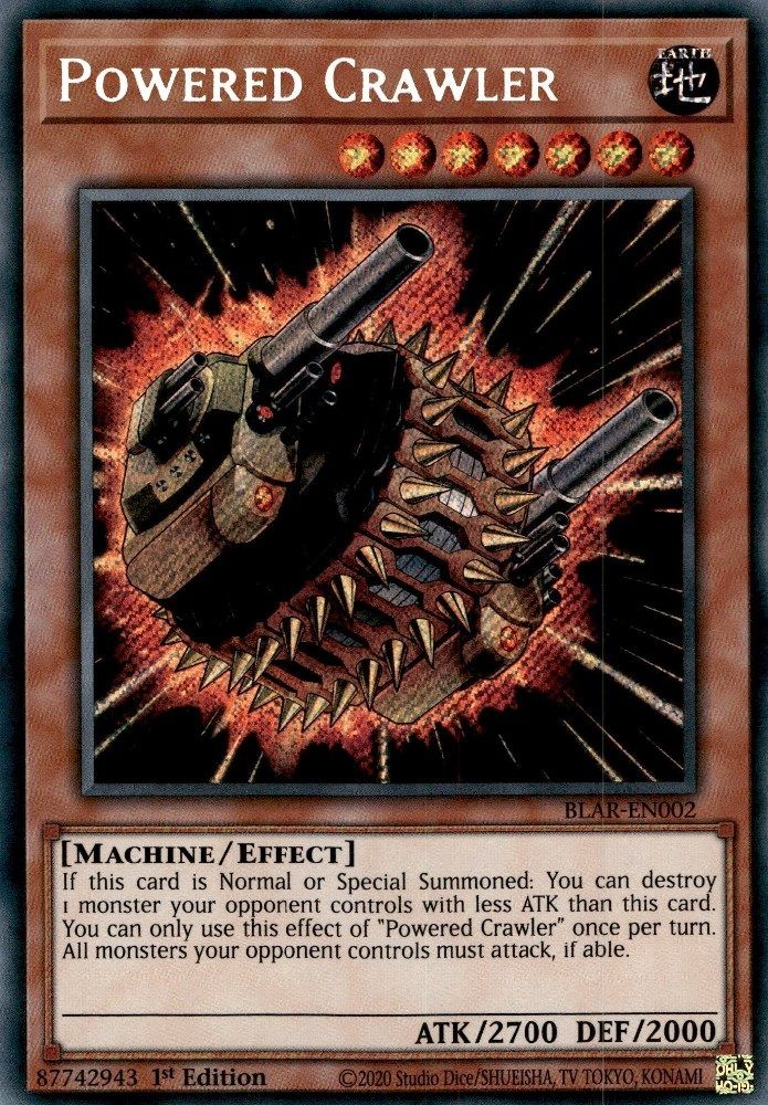 Powered Crawler (BLAR-EN002) - Secret Rare
