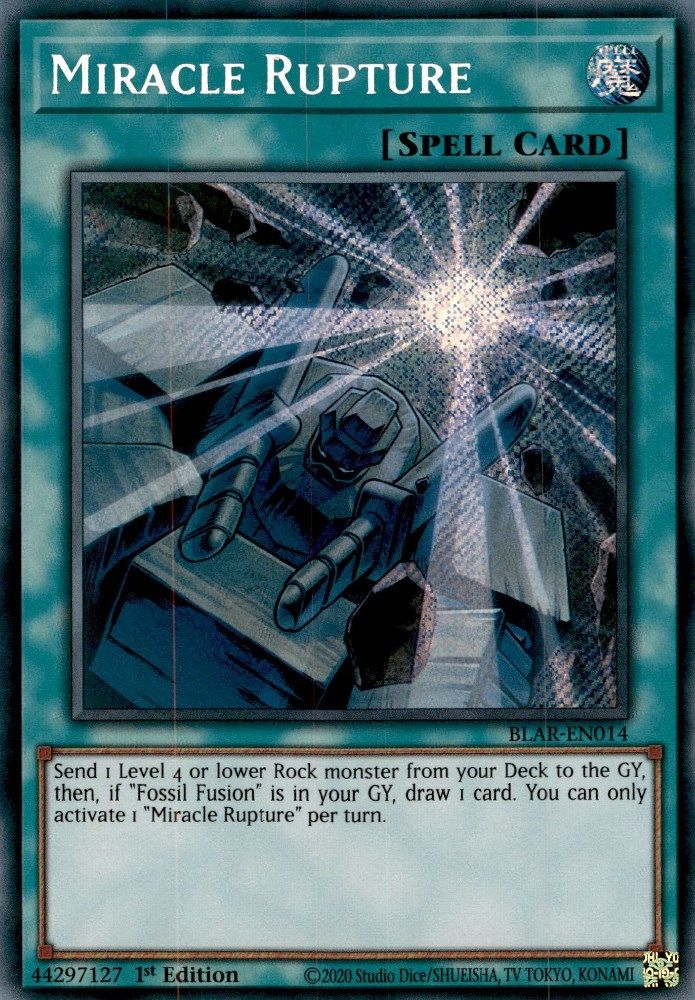 Rupture miracle [BLAR-EN014] Secret Rare 