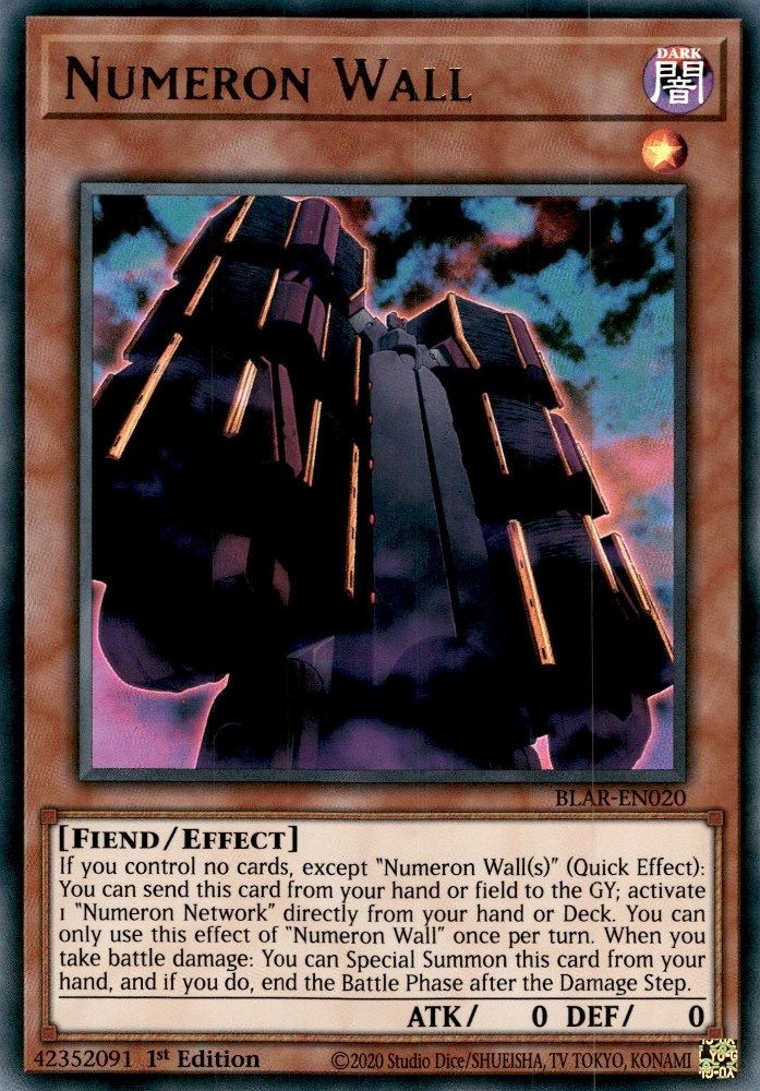 Numeron Wall (BLAR-EN020) - Ultra Rare