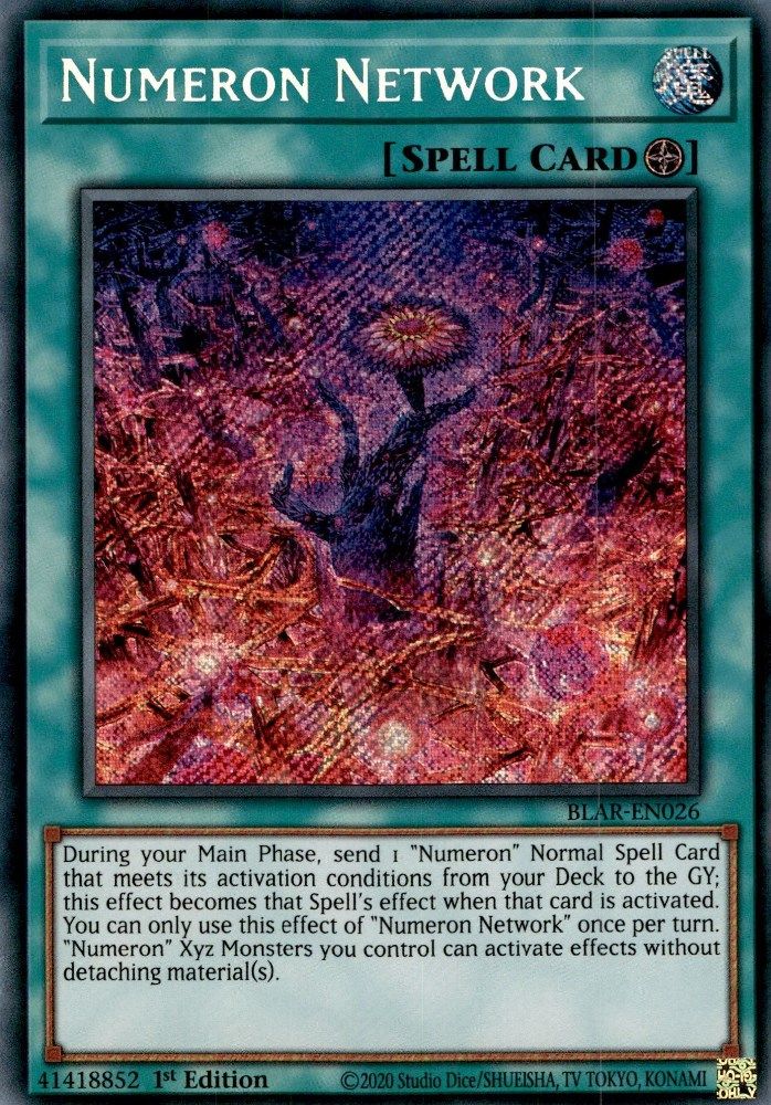 Réseau Numeron [BLAR-EN026] Secret Rare 