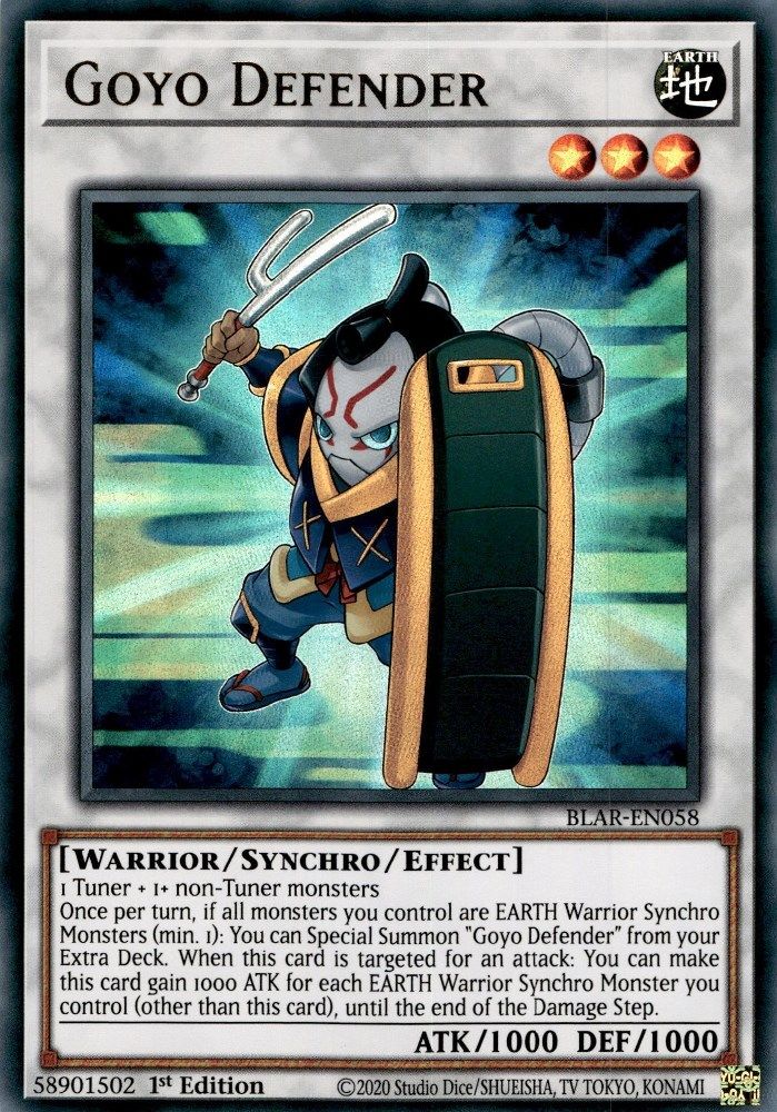 Goyo Defender (BLAR-EN058) - Ultra Rare
