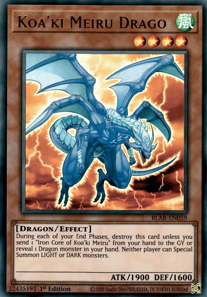 Koa'ki Meiru Drago (BLAR-EN059) - Ultra Rare