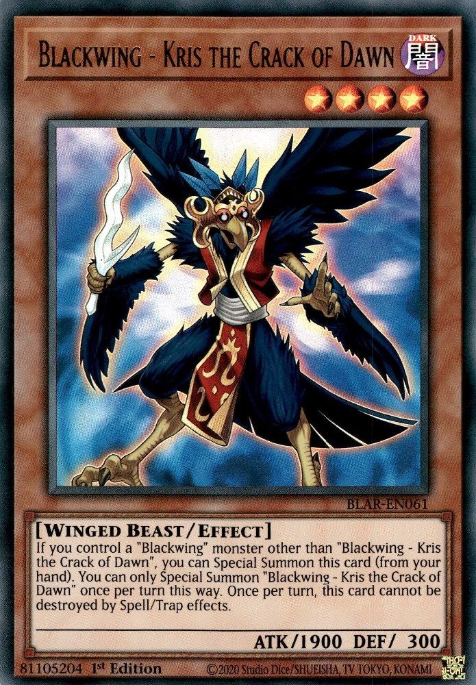 Blackwing - Kris the Crack of Dawn (BLAR-EN061) - Ultra Rare