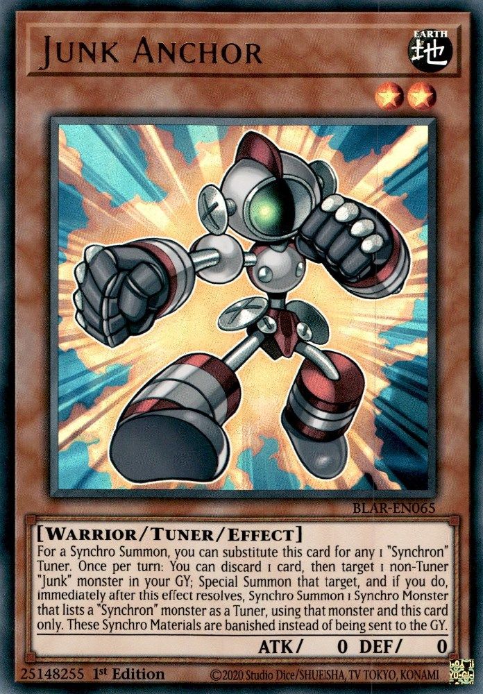 Junk Anchor (BLAR-EN065) - Ultra Rare