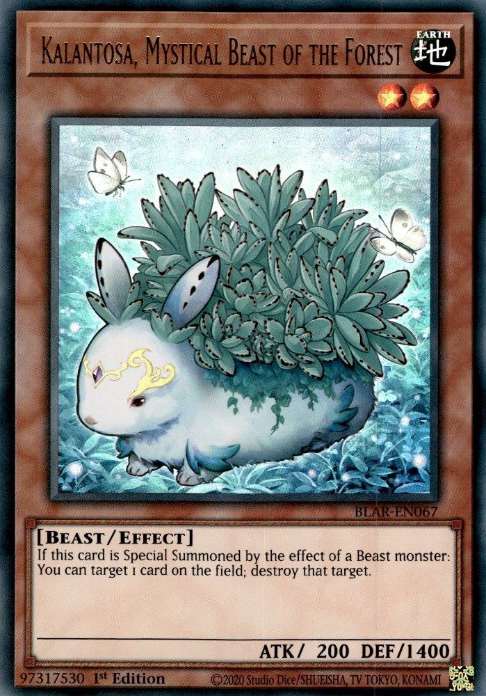 Kalantosa, Mystical Beast of the Forest (BLAR-EN067) - Ultra Rare