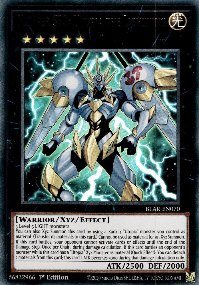 Number S39: Utopia the Lightning (BLAR-EN070) - Ultra Rare