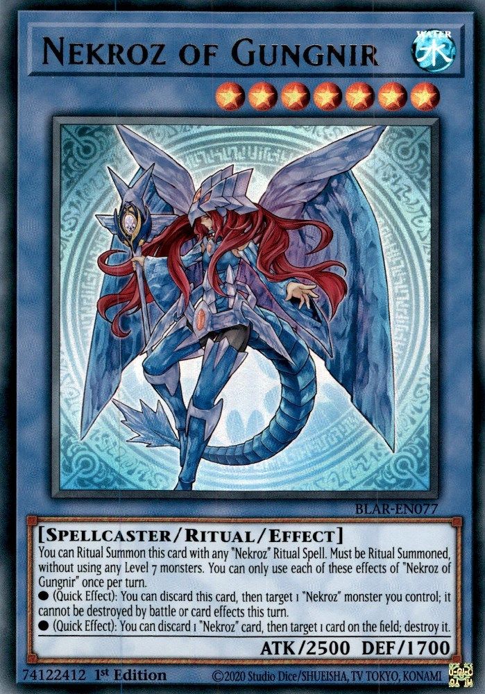 Nekroz de Gungnir [BLAR-EN077] Ultra Rare 