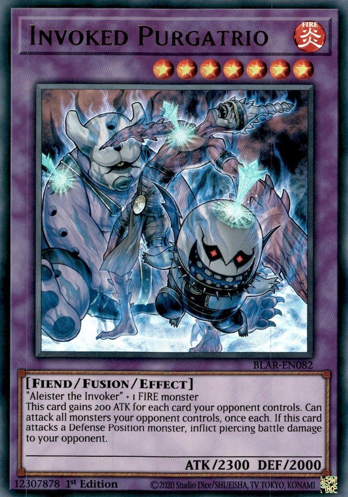 Purgatrio invoqué [BLAR-EN082] Ultra Rare 
