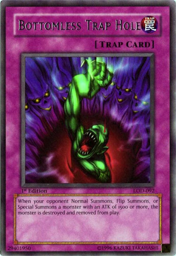 Bottomless Trap Hole (LOD-092) - Rare