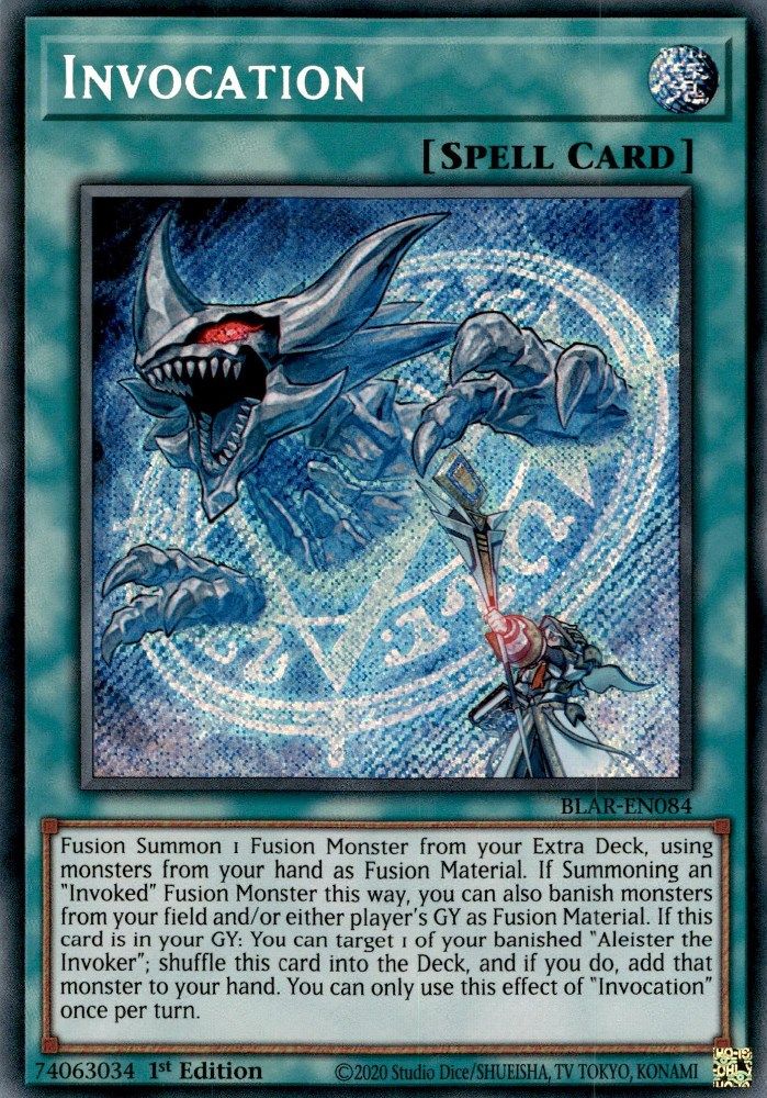 Invocation [BLAR-EN084] Secret Rare 