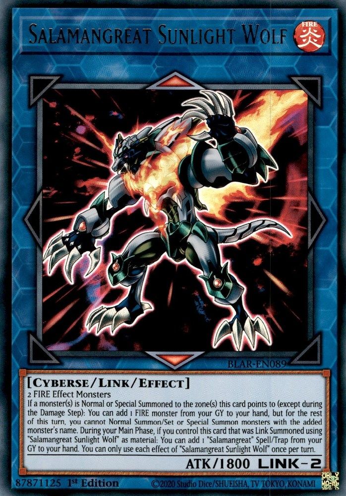 Salamangrande Loup Lumière du Soleil [BLAR-EN089] Ultra Rare 