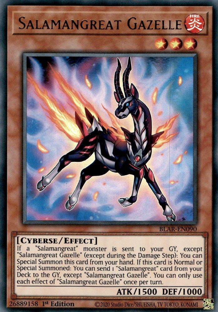 Salamangrande Gazelle [BLAR-EN090] Ultra Rare 