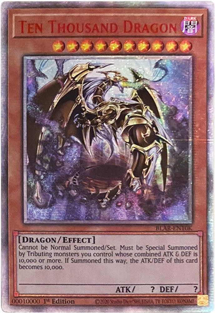 Ten Thousand Dragon (BLAR-EN10K) - 10000 Secret Rare