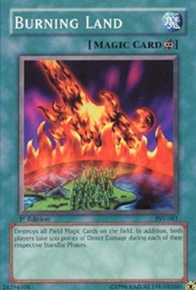 Burning Land (PSV-061) - Common