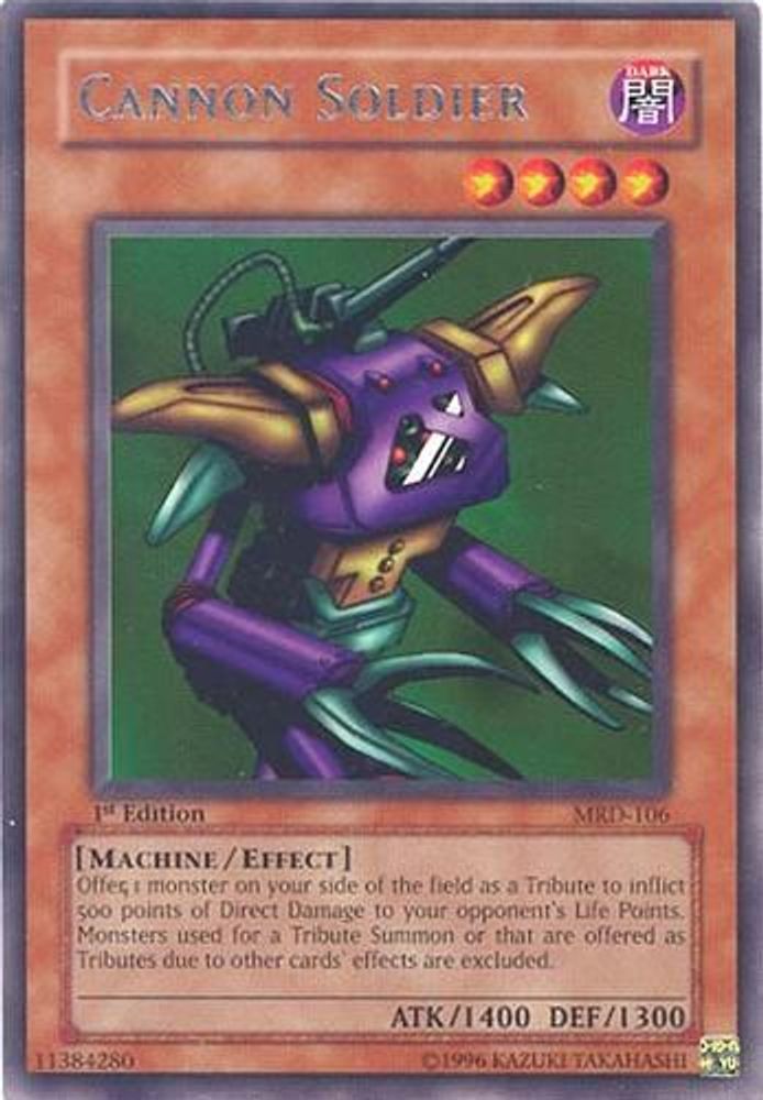Cannon Soldier (MRD-106) - Rare