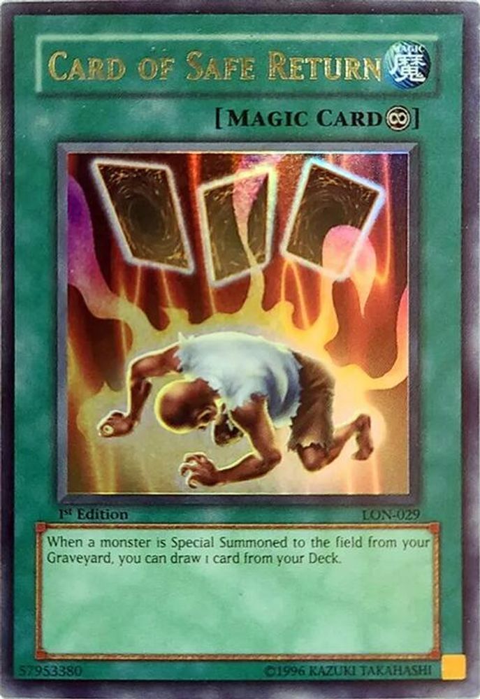 Card of Safe Return (LON-029) - Ultra Rare
