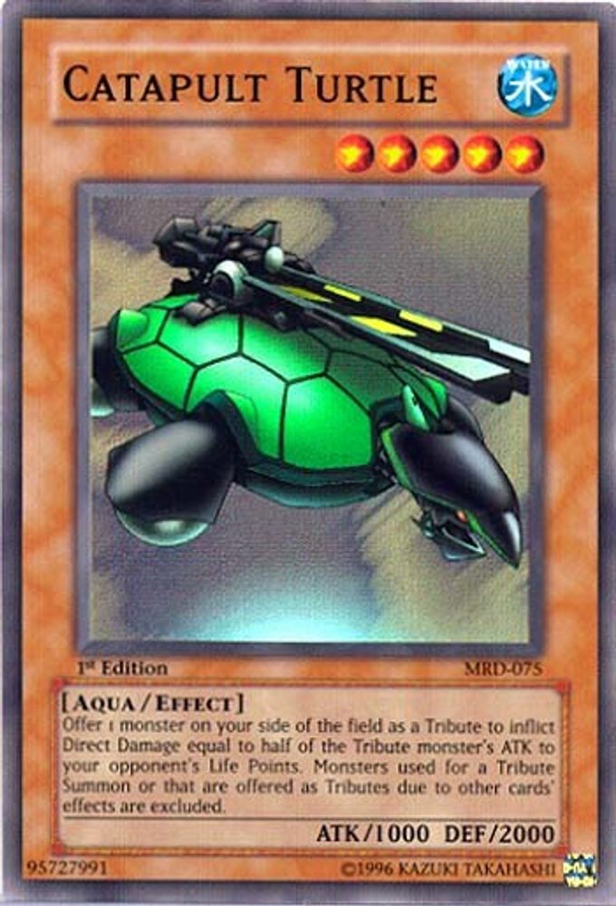 Catapult Turtle (MRD-075) - Super Rare