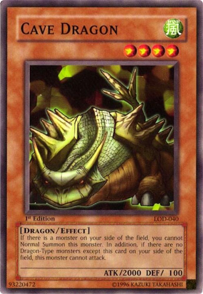 Cave Dragon (LOD-040) - Common