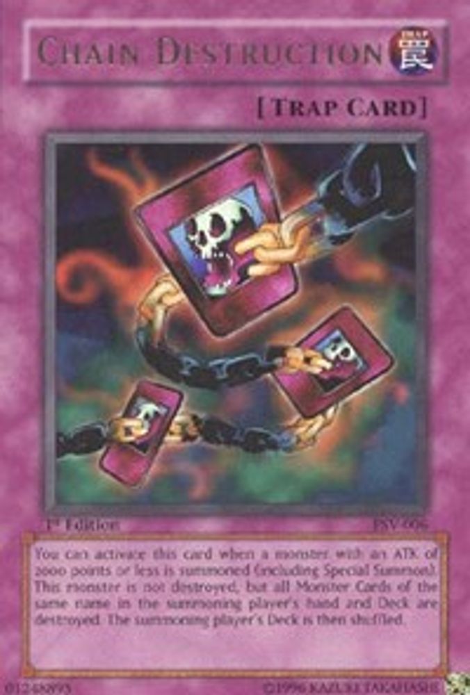 Chain Destruction (PSV-006) - Ultra Rare