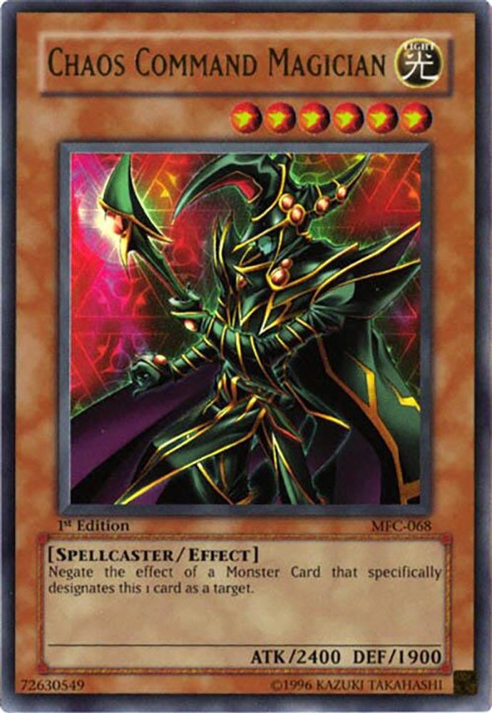 Chaos Command Magician (MFC-068) - Ultra Rare