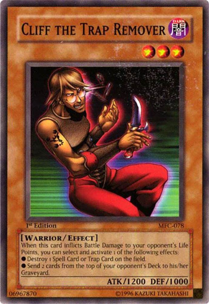 Cliff the Trap Remover (MFC-078) - Common