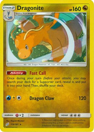 Dragonite (Cosmos Holo) 119/181  - Holofoil - Promo