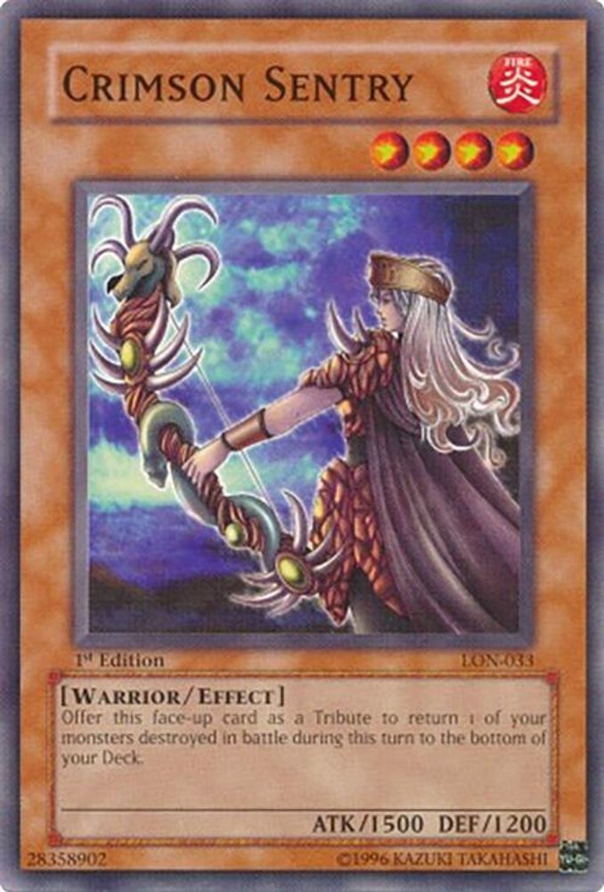 Crimson Sentry (LON-033) - Common