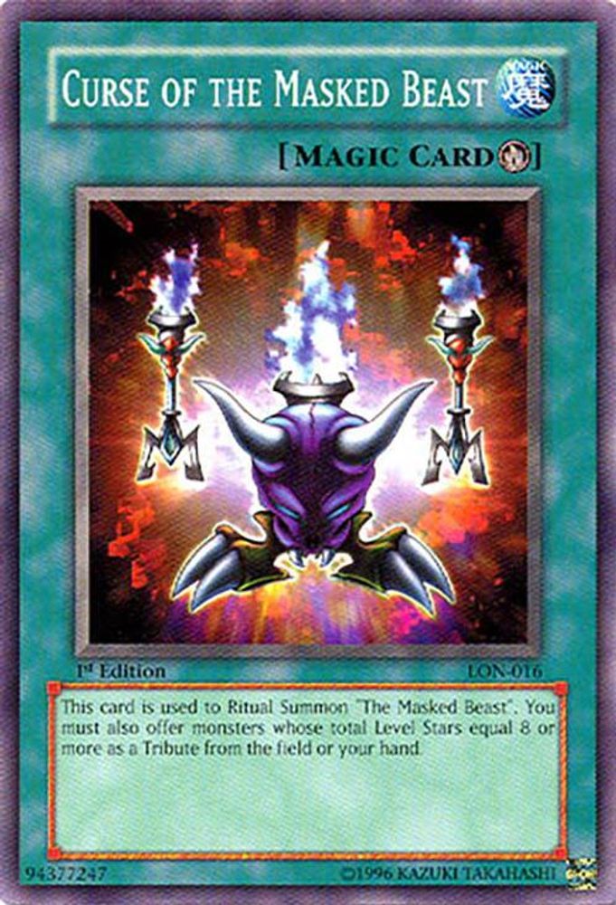 Curse of the Masked Beast (LON-016) - Common