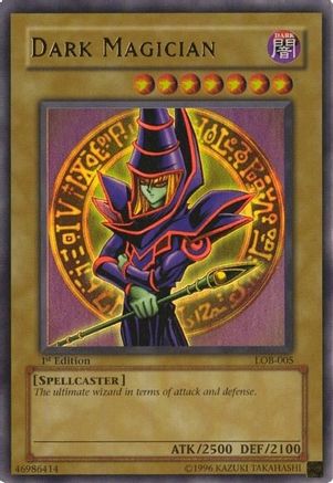 Dark Magician (LOB-005) - Ultra Rare