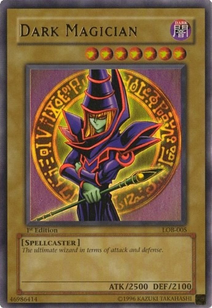 Dark Magician (LOB-005) - Ultra Rare