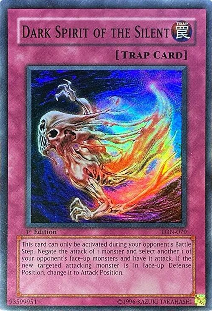 Esprit sombre du silencieux [LON-079] Super Rare 