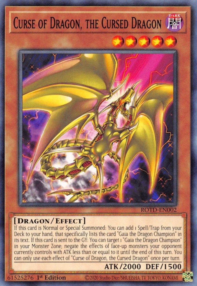 Malédiction du Dragon, le Dragon Maudit [ROTD-EN002] Commun 