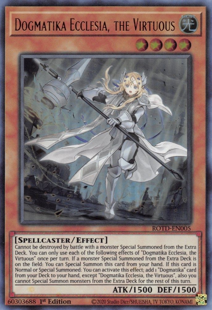 Dogmatika Ecclesia, the Virtuous (ROTD-EN005) - Ultra Rare