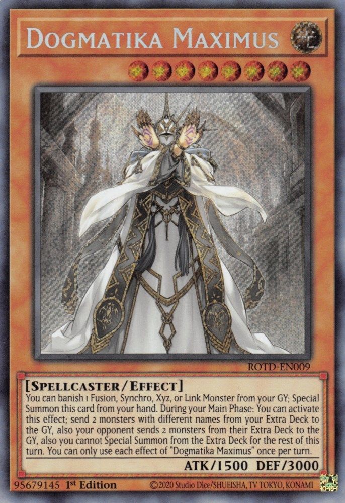 Dogmatika Maximus (ROTD-EN009) - Secret Rare