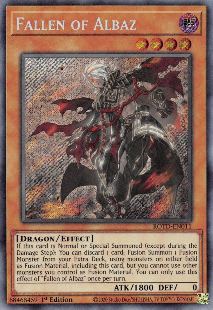 Fallen of Albaz (ROTD-EN011) - Secret Rare