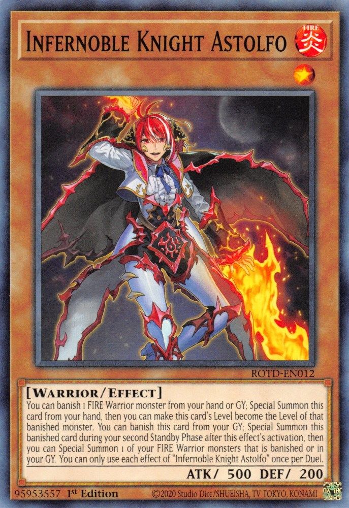 Infernoble Knight Astolfo (ROTD-EN012) - Common