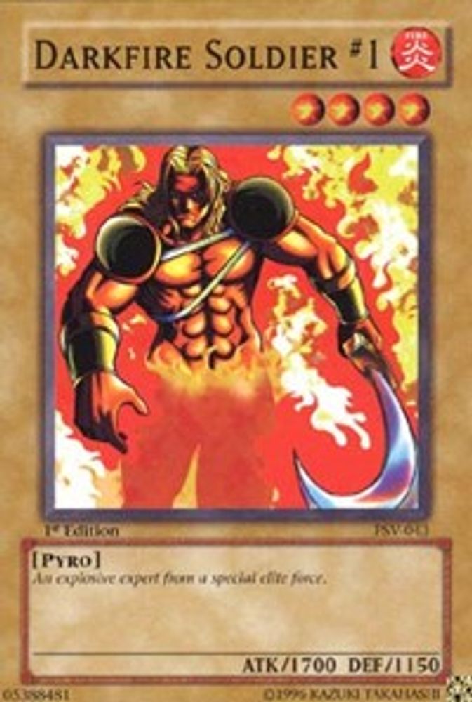 Darkfire Soldier #1 (PSV-043) - Common