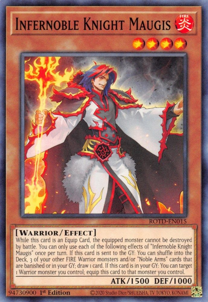 Infernoble Knight Maugis (ROTD-EN015) - Common
