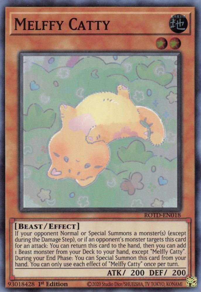Melffy Catty (ROTD-EN018) - Super Rare