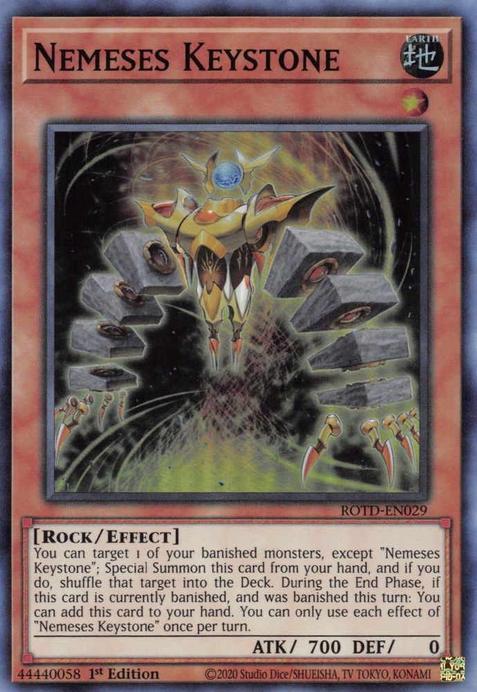 Nemeses Keystone (ROTD-EN029) - Super Rare