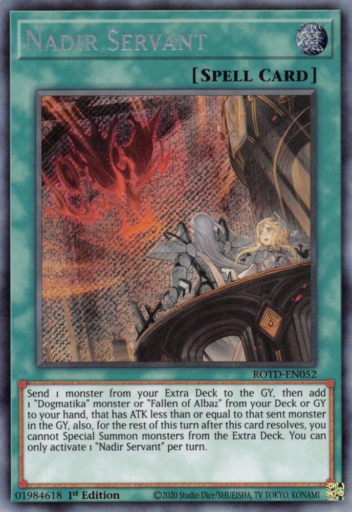 Nadir Servant (ROTD-EN052) - Secret Rare